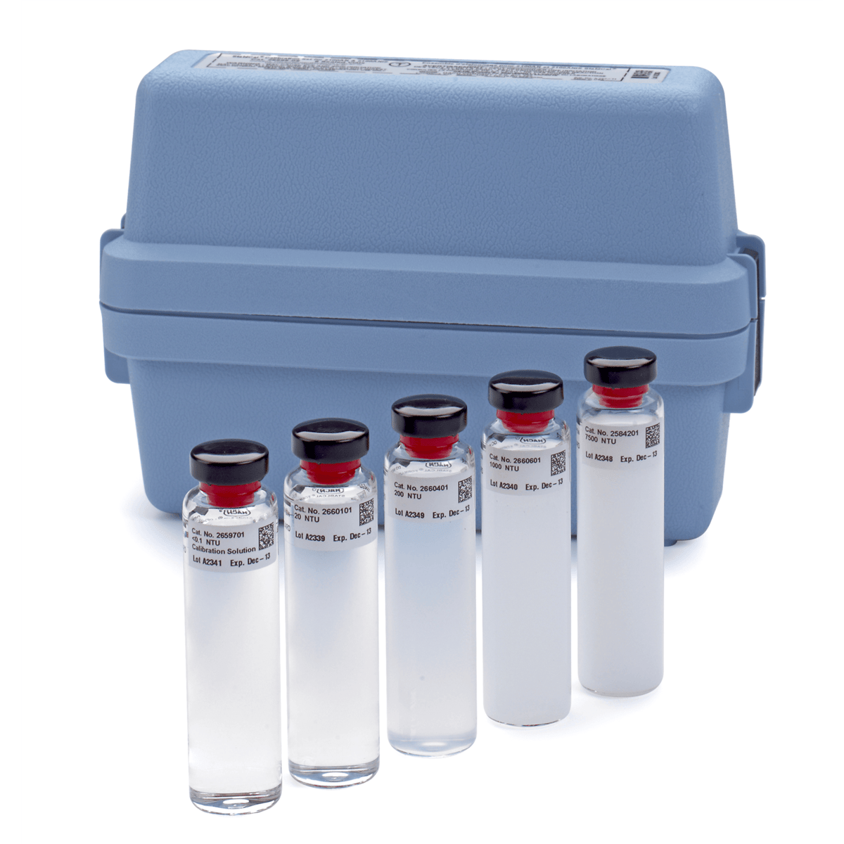 Hach Stablcal® Turbidity Standards Calibration Kit, 0-4000 NTU, Sealed Vials, 2662105