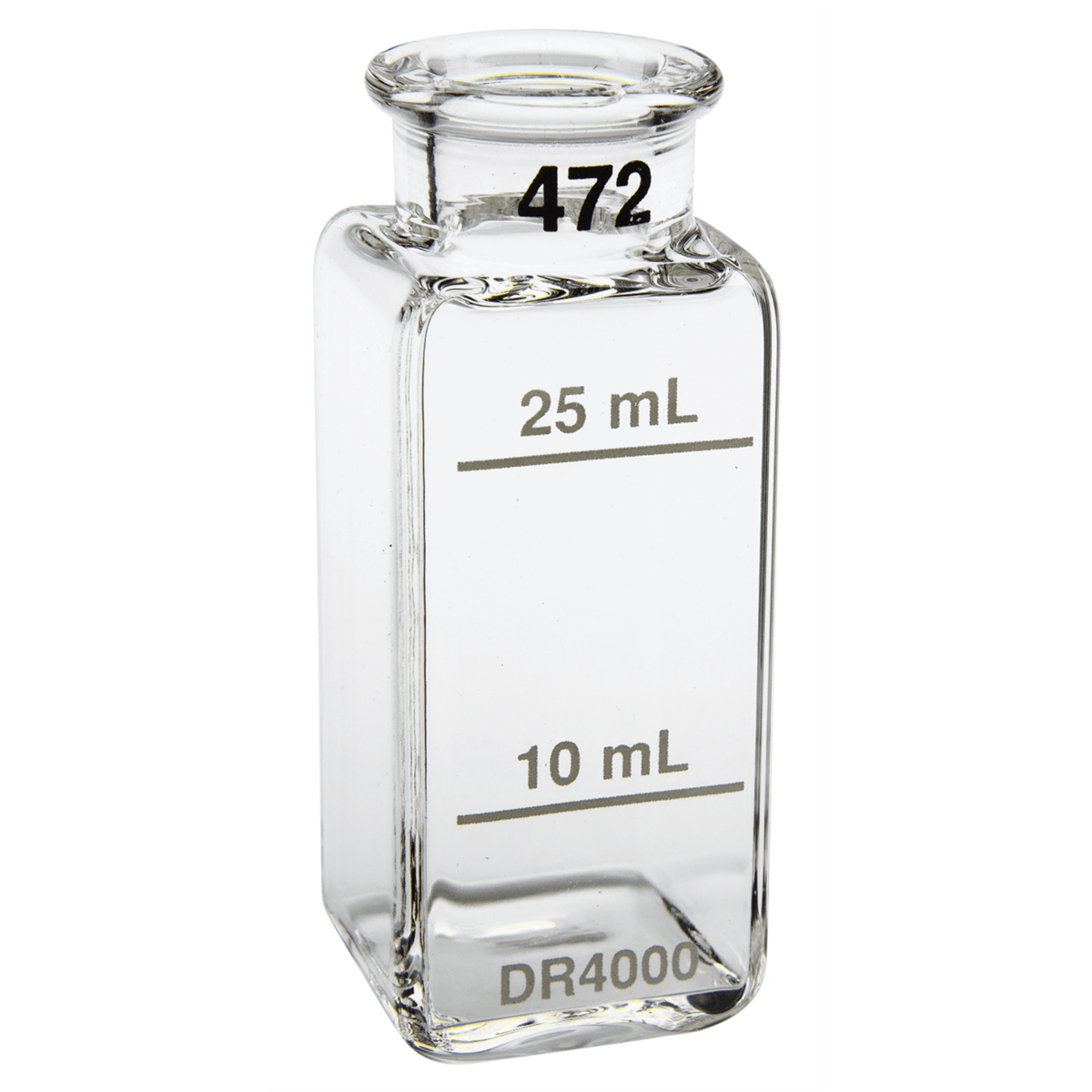 Hach Sample Cell: 1" Square Glass 10mL & 25mL, 2665908