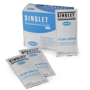 Hach Singlet™ Single-use Conductivity Standard Solution, 12.88 mS/cm, KCl, 20 mL, 2771520