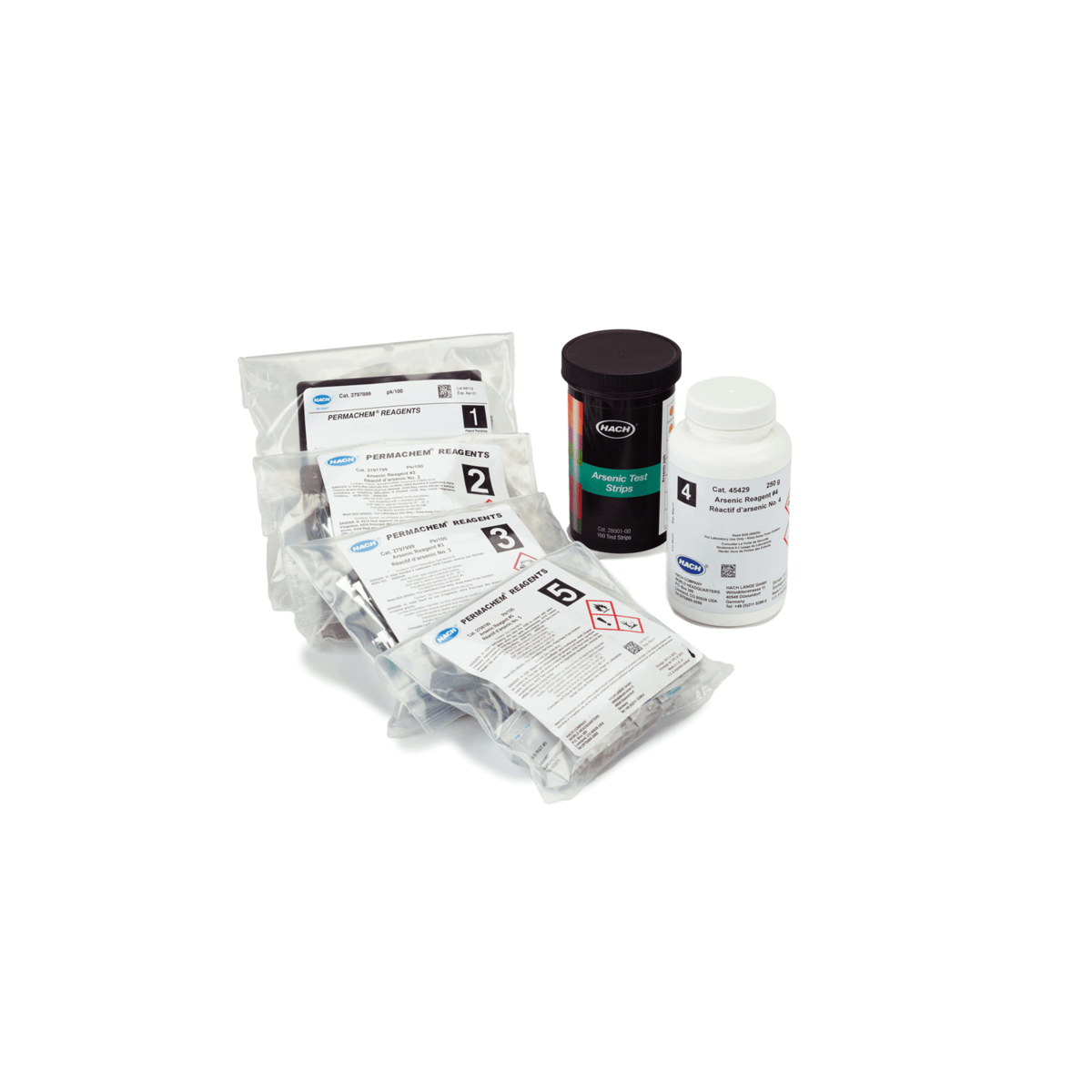 Hach Arsenic Test Kit Refill Reagent Set, 2799900