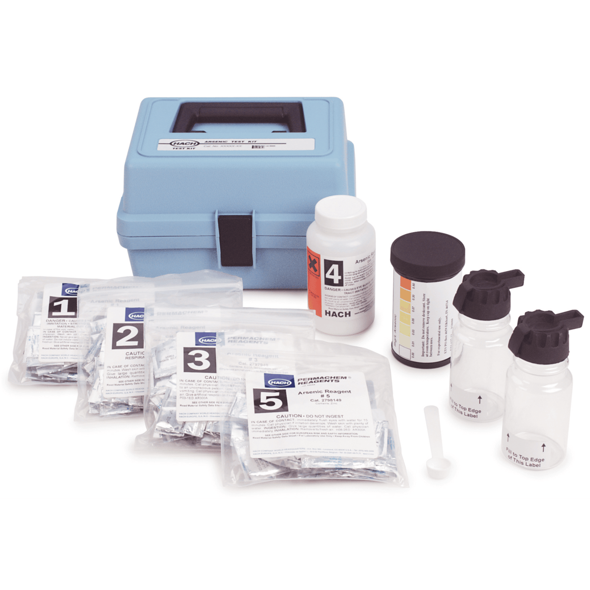 Hach Arsenic Low Range Test Kit, 2800000