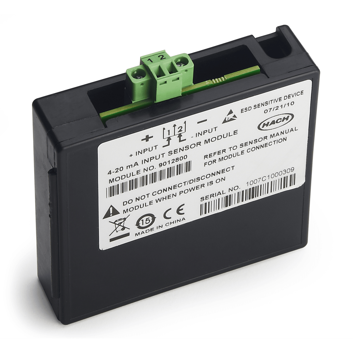 Hach 4-20mA Input Module for SC200 Universal Controller, 9012800
