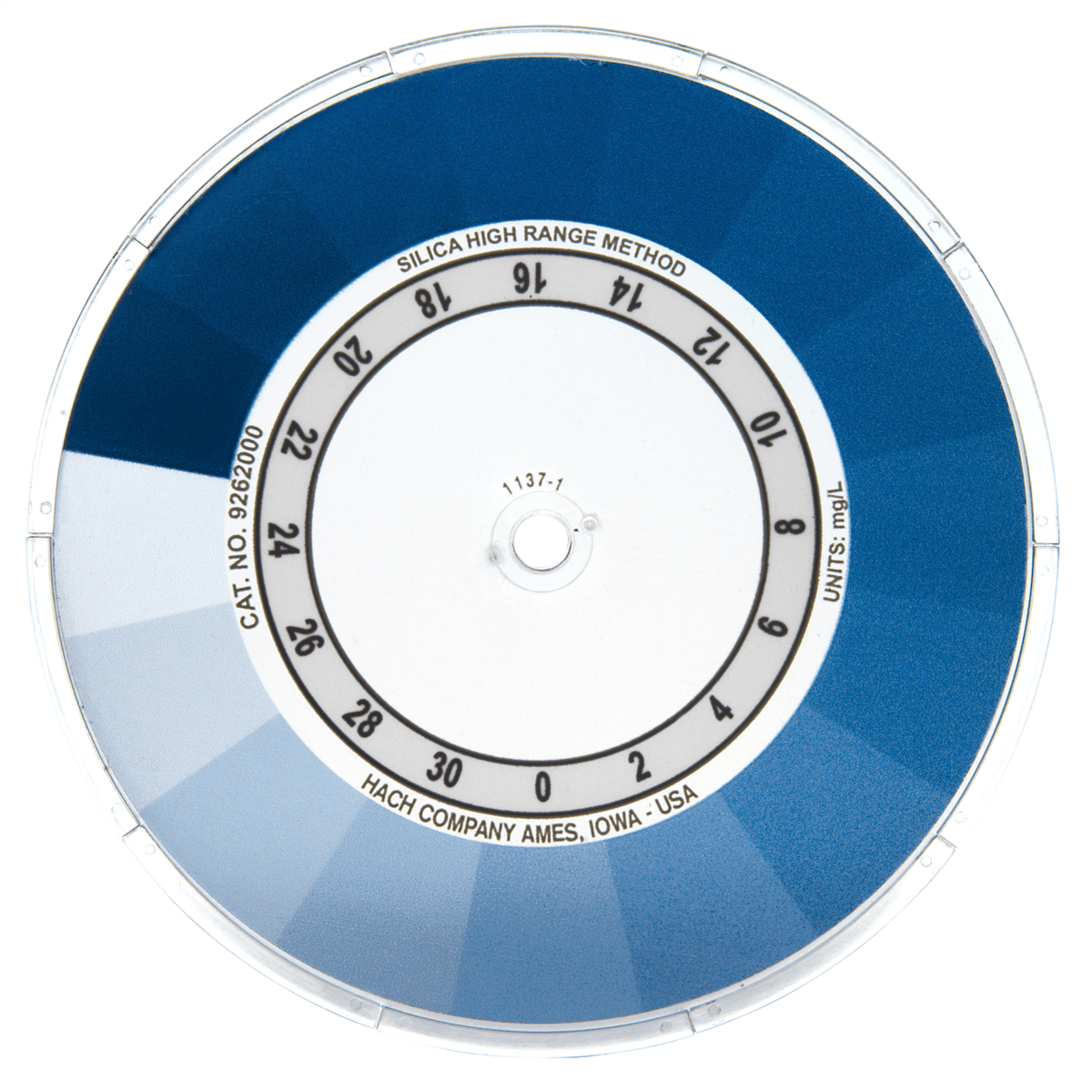 Hach Color Disc 2 pc, Silica High Range, 9262000