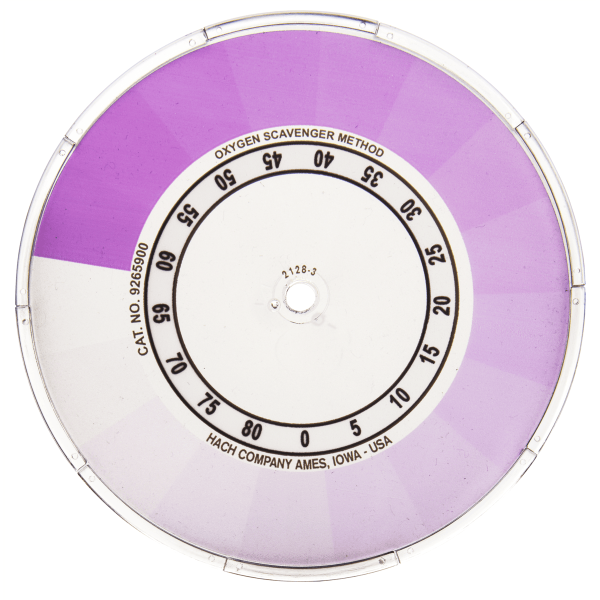 Hach Color Disc Oxygen Scavenger, 0-80 units, 9265900