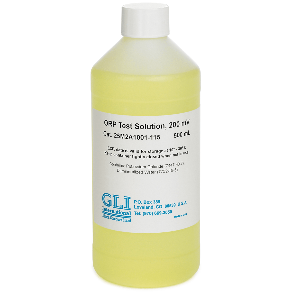 Hach ORP Buffer Solution, 200 mV, 500 mL, 25M2A1001-115