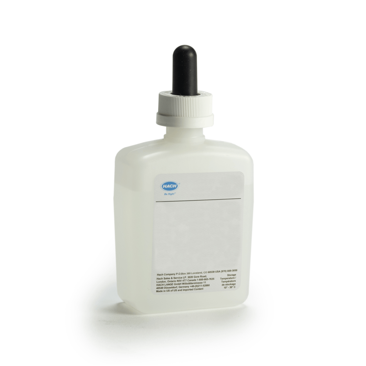 Hach Potassium Hydroxide Standard Solution, 8.00 N, 100 mL MDB, 28232H