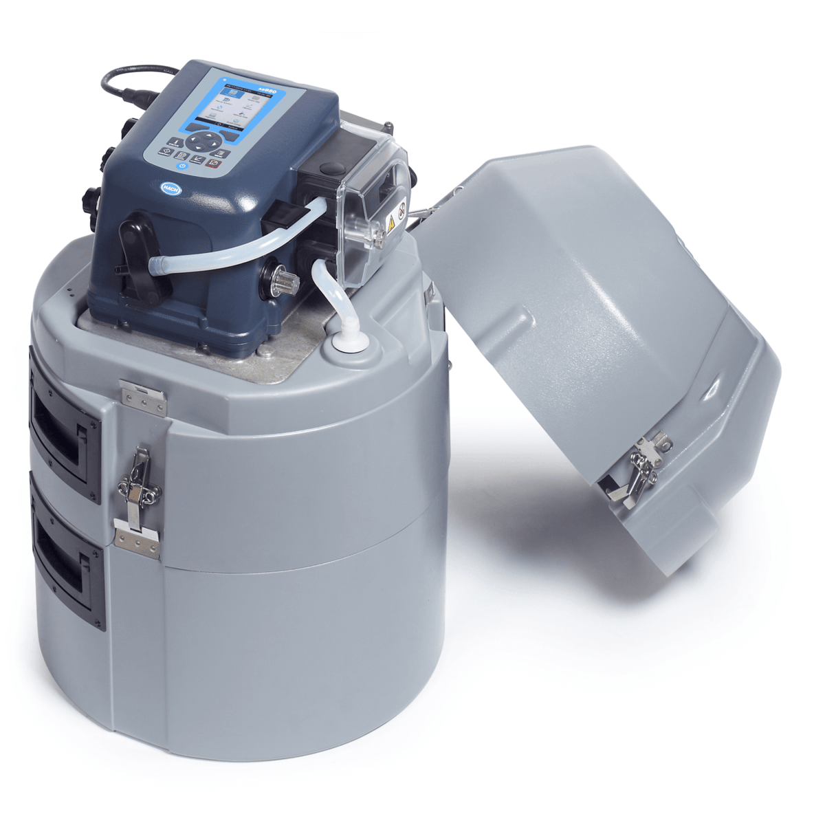 Hach AS950 Portable Standard Sampler Bundle, 12V, w/ 24- 1 Liter Bottles, ASP.CXXXS141XX