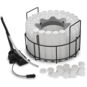 Hach Kit, Polyethylene for SD900 All Weather Refrigerated Sampler, 1 Liter, 24 Bottles, AW241000