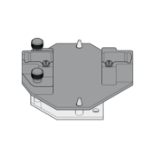 Hach Adapter for 10 cm cell for DR6000, LZV887
