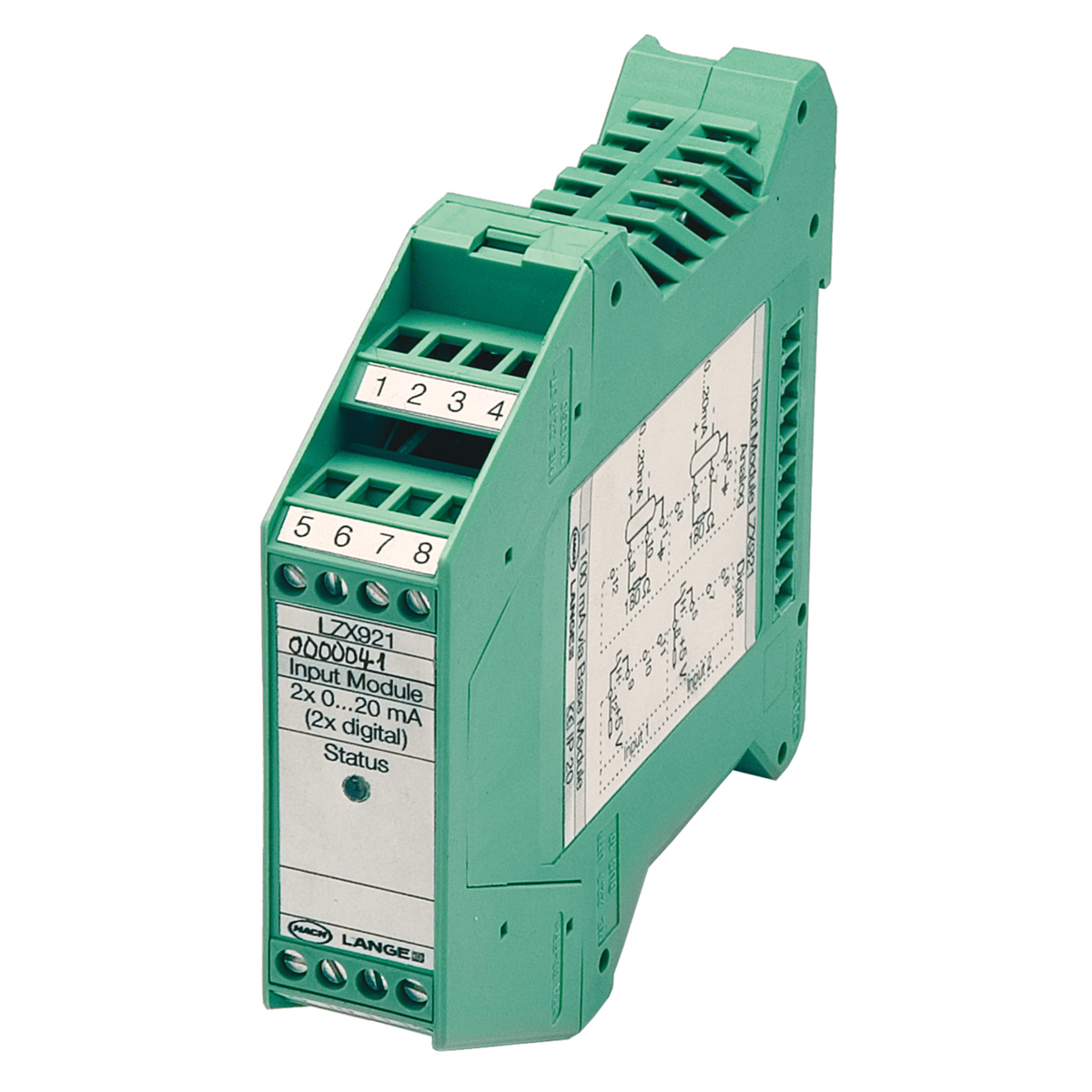 Hach SC1000 mA Input DIN-Rail Module, 2 Inputs, LZX921