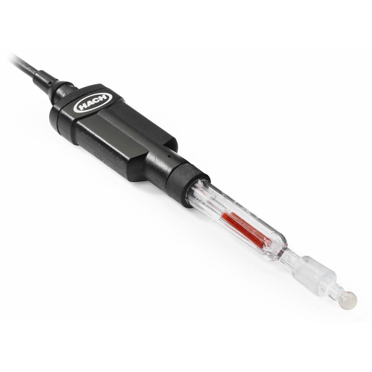Hach IntelliCAL PHC745 Laboratory Clogging Media RedRod Refillable pH Electrode, 1 m Cable, PHC74501