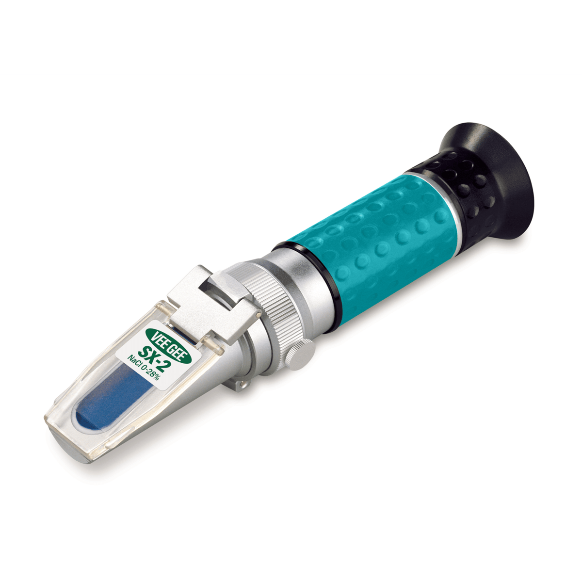 Vee Gee Handheld Refractometer, SX-2, 0 to 28% NaCl