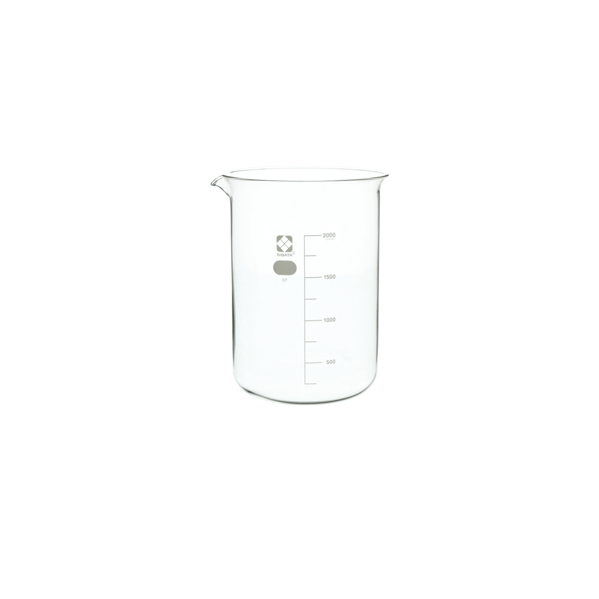 Vee Gee SIBATA Glass Beaker, 2000 mL