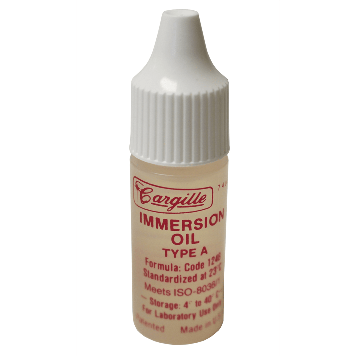 Vee Gee Immersion Oil (1/4 oz.), for Objectives