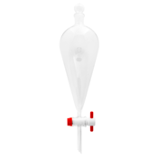 Vee Gee SIBATA Glass Separatory Funnel, 1000 mL