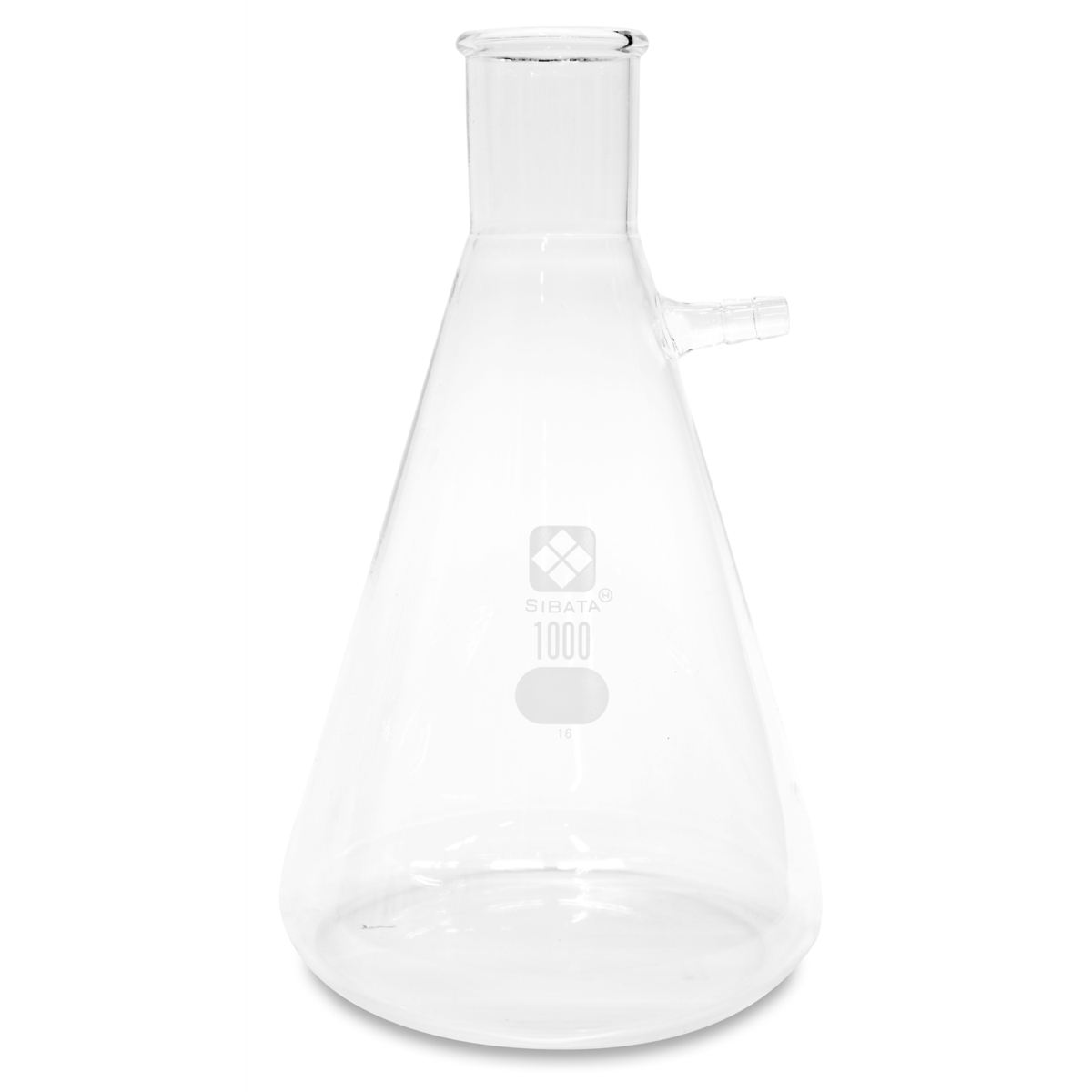 Vee Gee SIBATA Glass Filtering Flask, 1000 mL