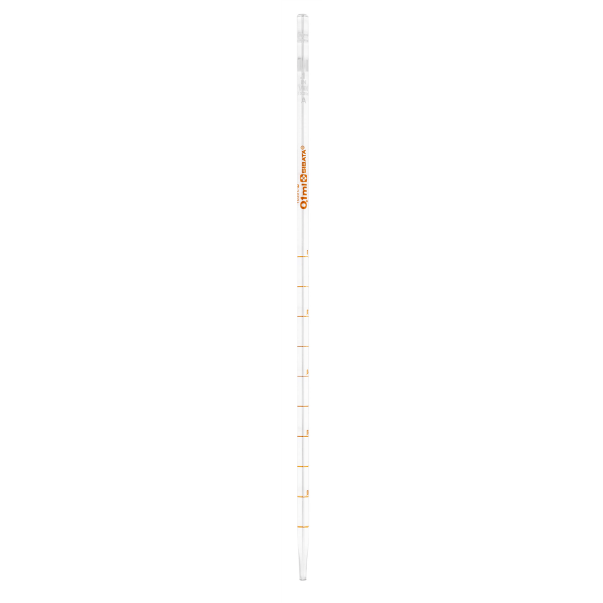 Vee Gee Serological Pipets, 0.1 mL, 0.01 graduation interval, Pack of 12
