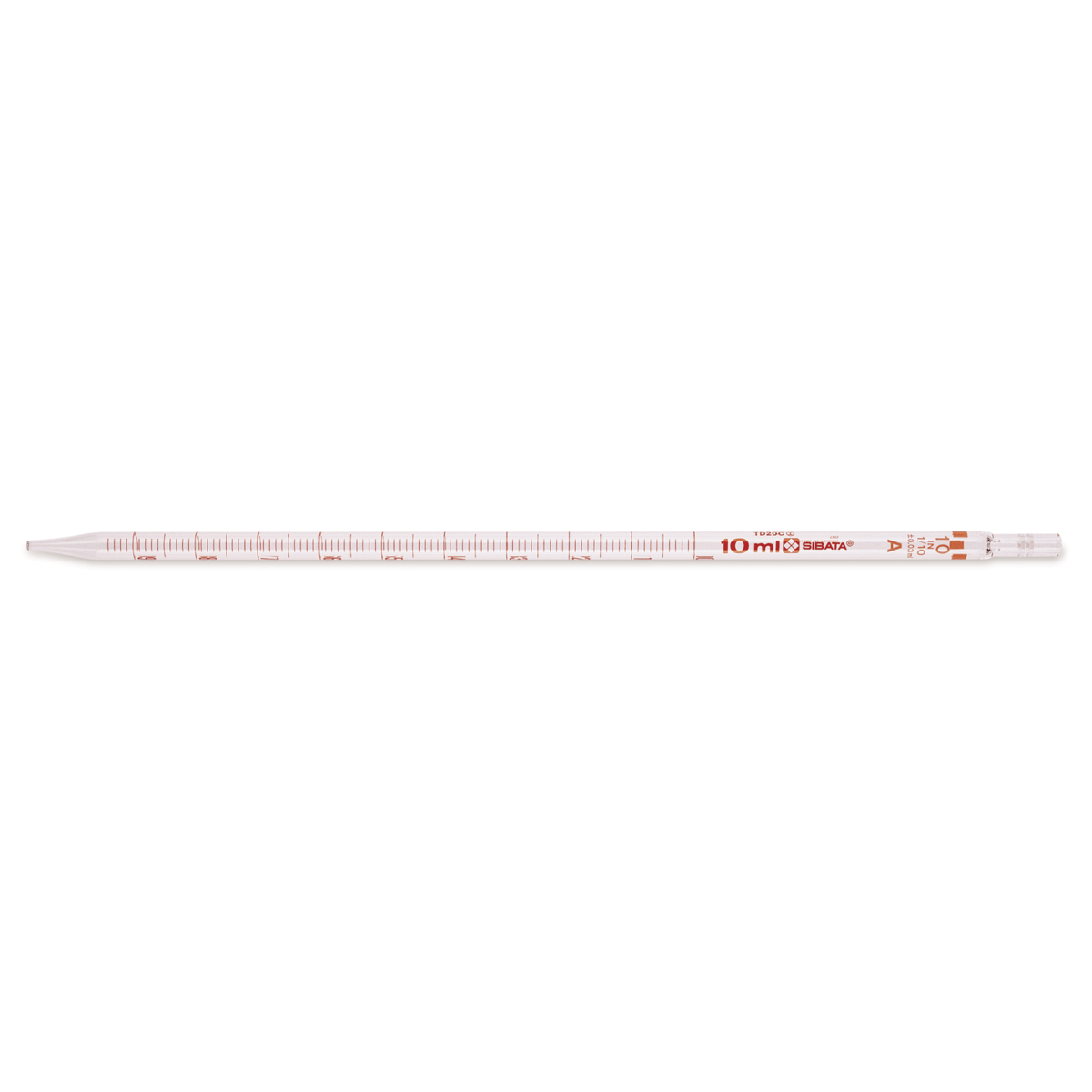 Vee Gee Serological Pipets, 10 mL, 0.1 graduation interval, Pack of 12
