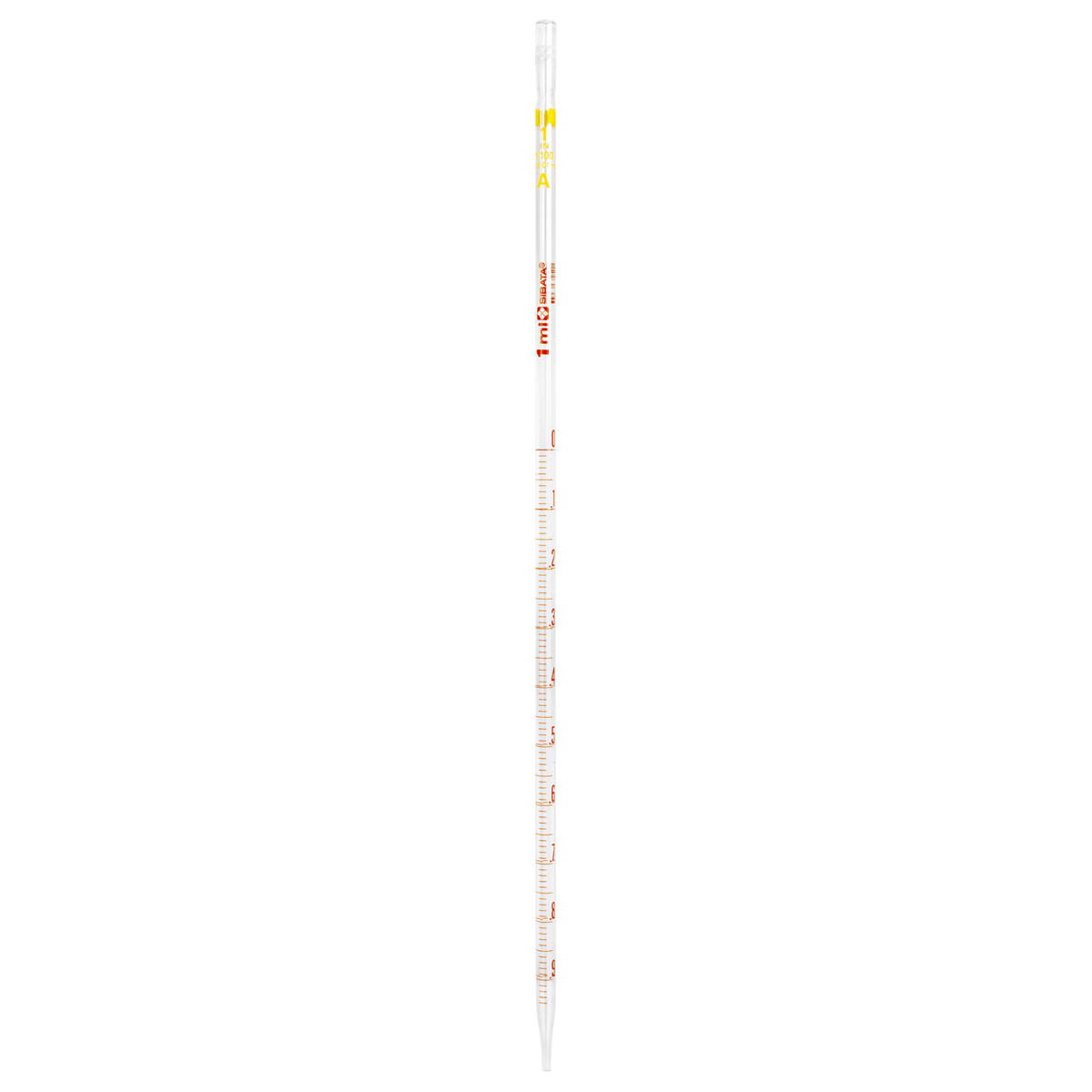 Vee Gee Serological Pipets, 1 mL, 0.01 graduation interval, Pack of 12