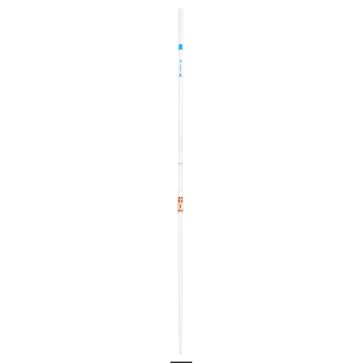 Vee Gee Volumetric Pipets, 1 mL, Pack of 12