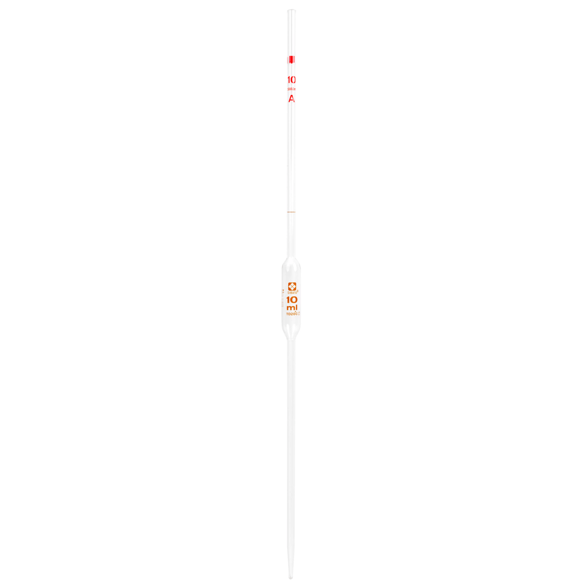 Vee Gee Volumetric Pipets, 10 mL, Pack of 12