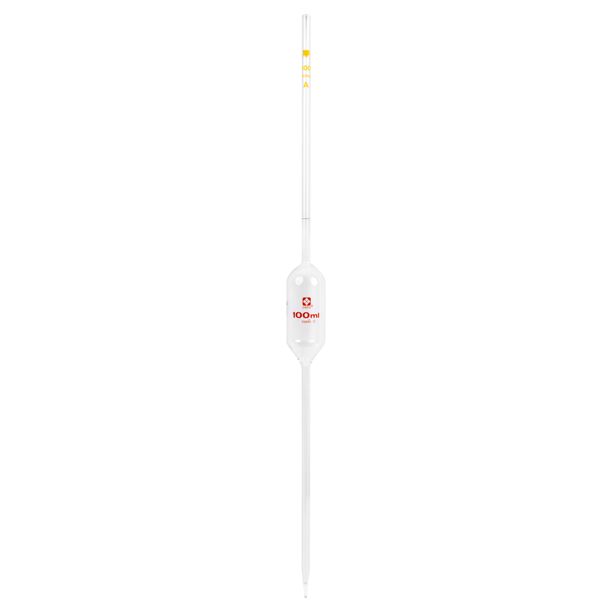 Vee Gee Volumetric Pipets, 100 mL, Pack of 6