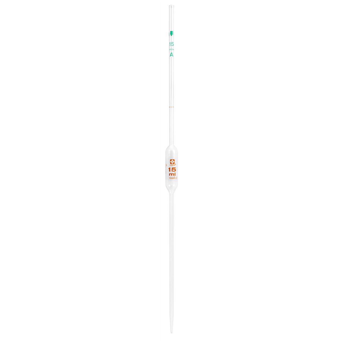 Vee Gee Volumetric Pipets, 15 mL, Pack of 6