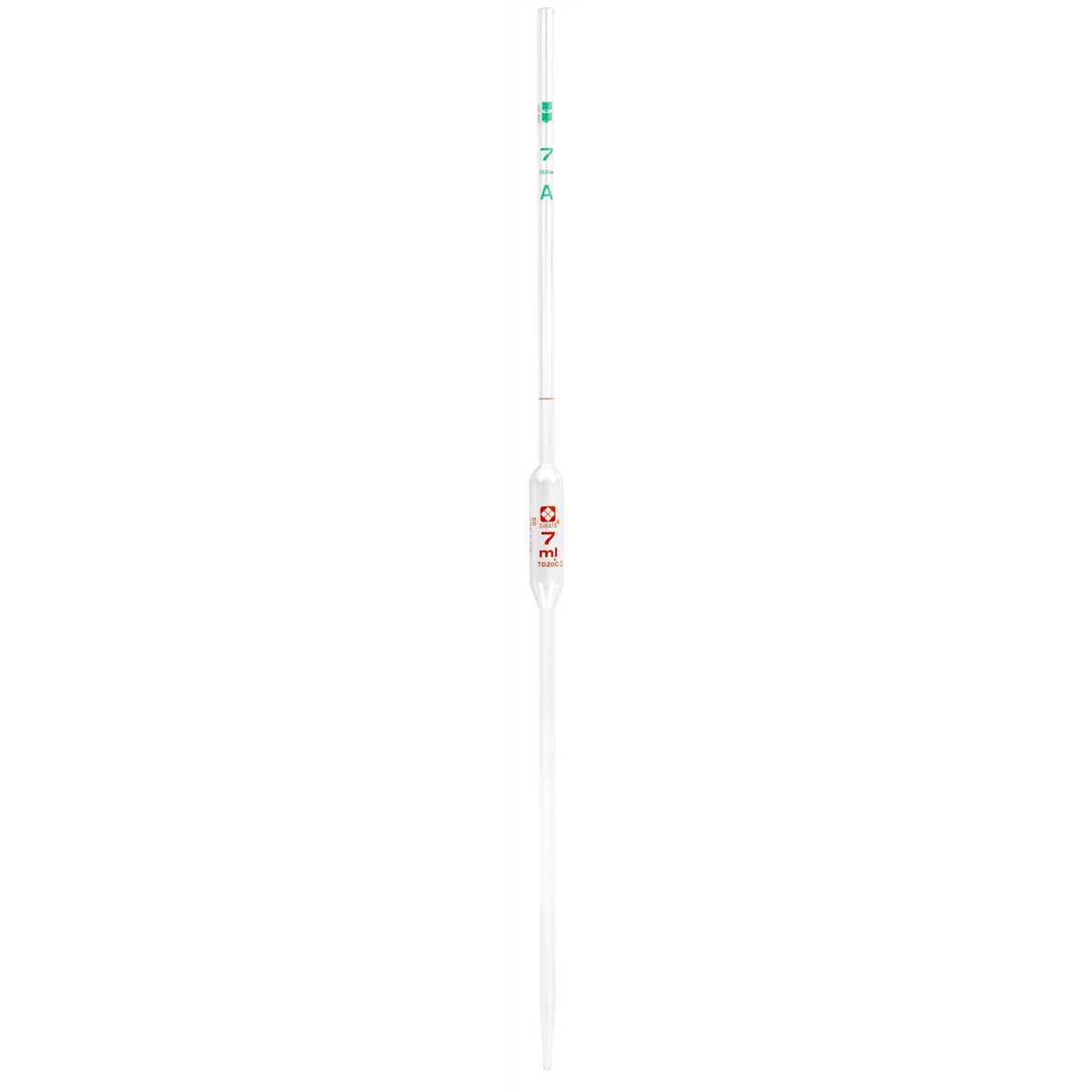 Vee Gee Volumetric Pipets, 7 mL, Pack of 12