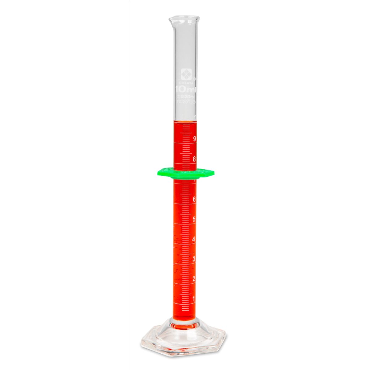 Vee Gee Graduated Cylinder, Class B, 10 mL, Pack of 4