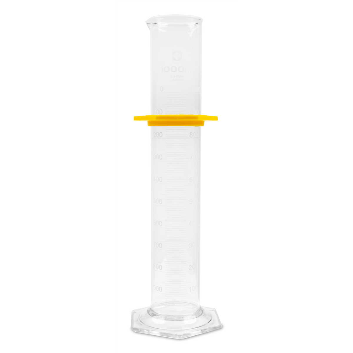 Vee Gee Graduated Cylinder, Class B, 1000 mL, Pack of 2