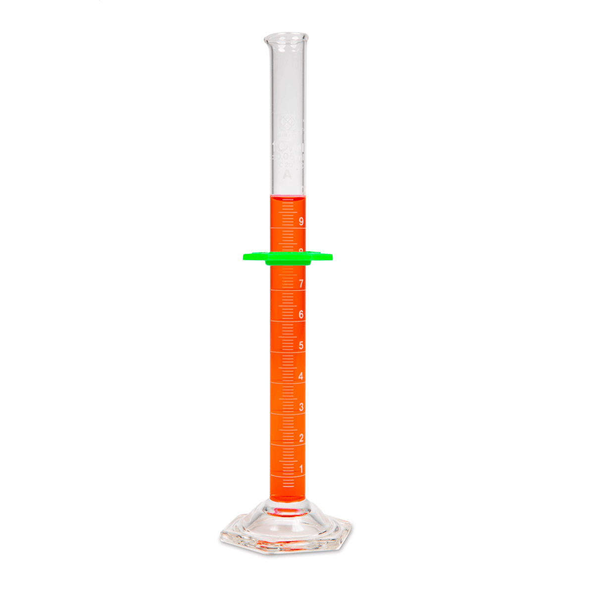 Vee Gee Graduated Cylinder, Class A, 10 mL, Pack of 4