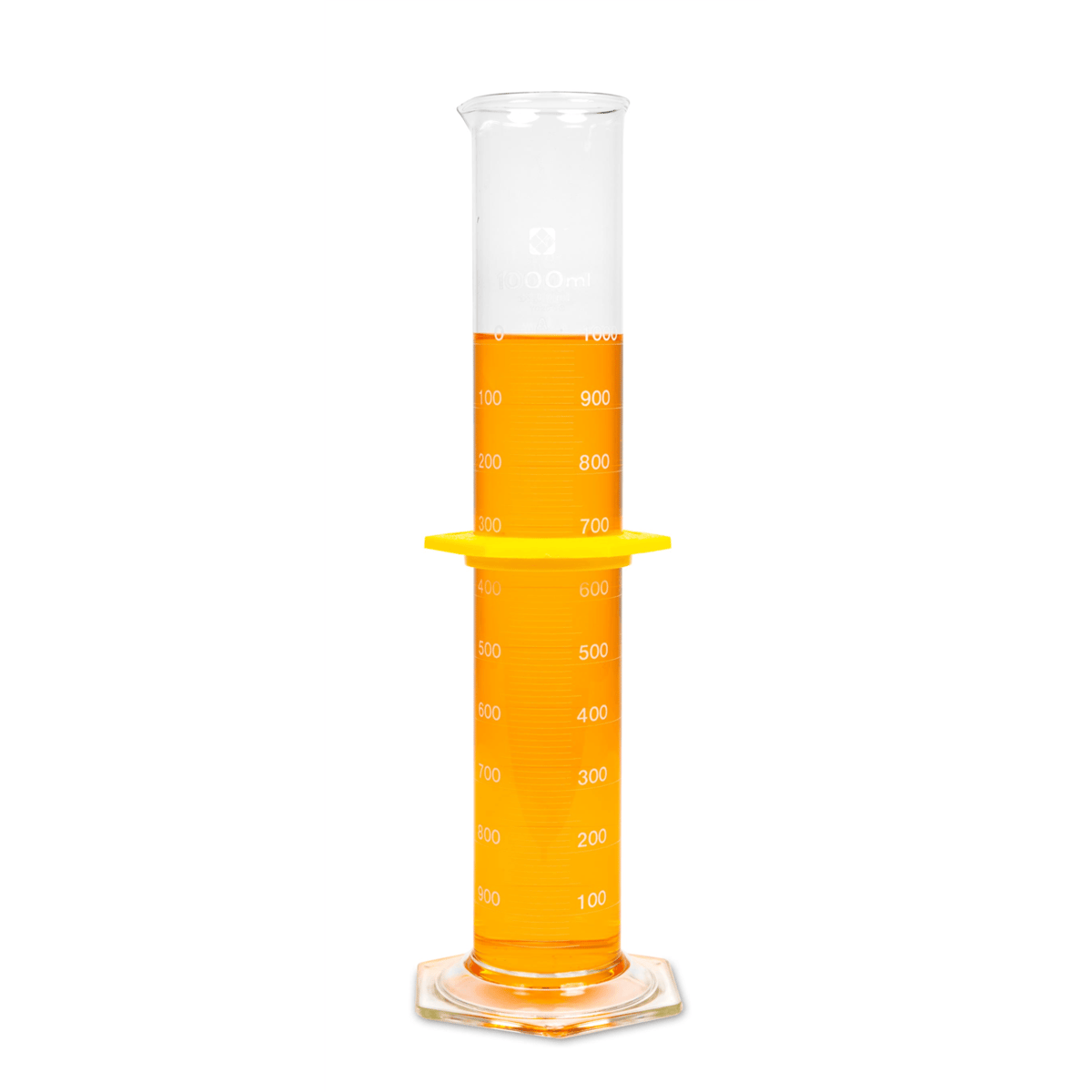 Vee Gee Graduated Cylinder, Class A, 1000 mL, Pack of 2