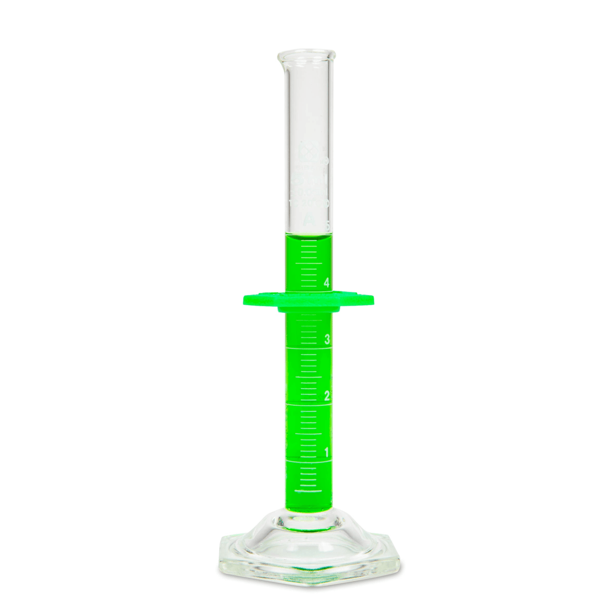 Vee Gee Graduated Cylinder, Class A, 5 mL, Pack of 4