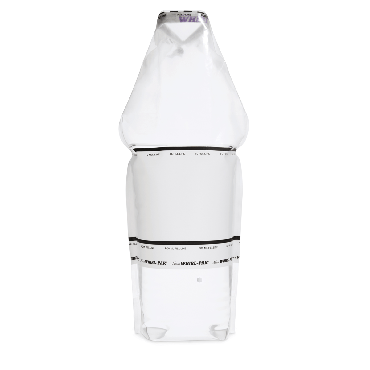 Whirl-Pak® Stand Up Thio-Bags® - 34 oz. (1,000 ml) - Box of 100