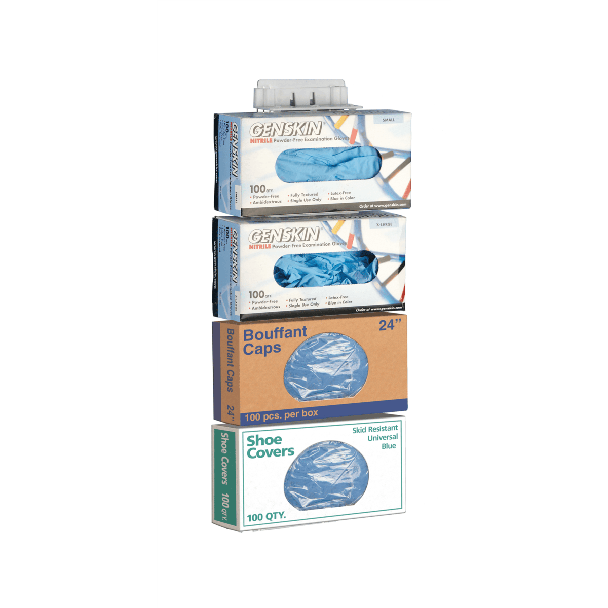 Flex Hold Universal Glove Box Holder, Clear