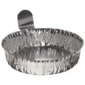 Aluminum Weighing Boat, Small, Silver, Pack of 100
