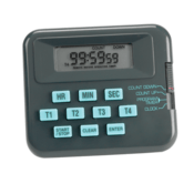 Lab Alert® Pocket Timer/Stopwatch, Grey