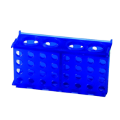 4-Way Tube Rack, Blue, Pack of 5
