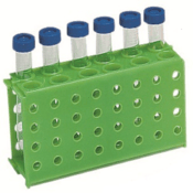 4-Way Tube Rack, Green, Pack of 5