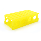 4-Way Tube Rack, Yellow, Pack of 5