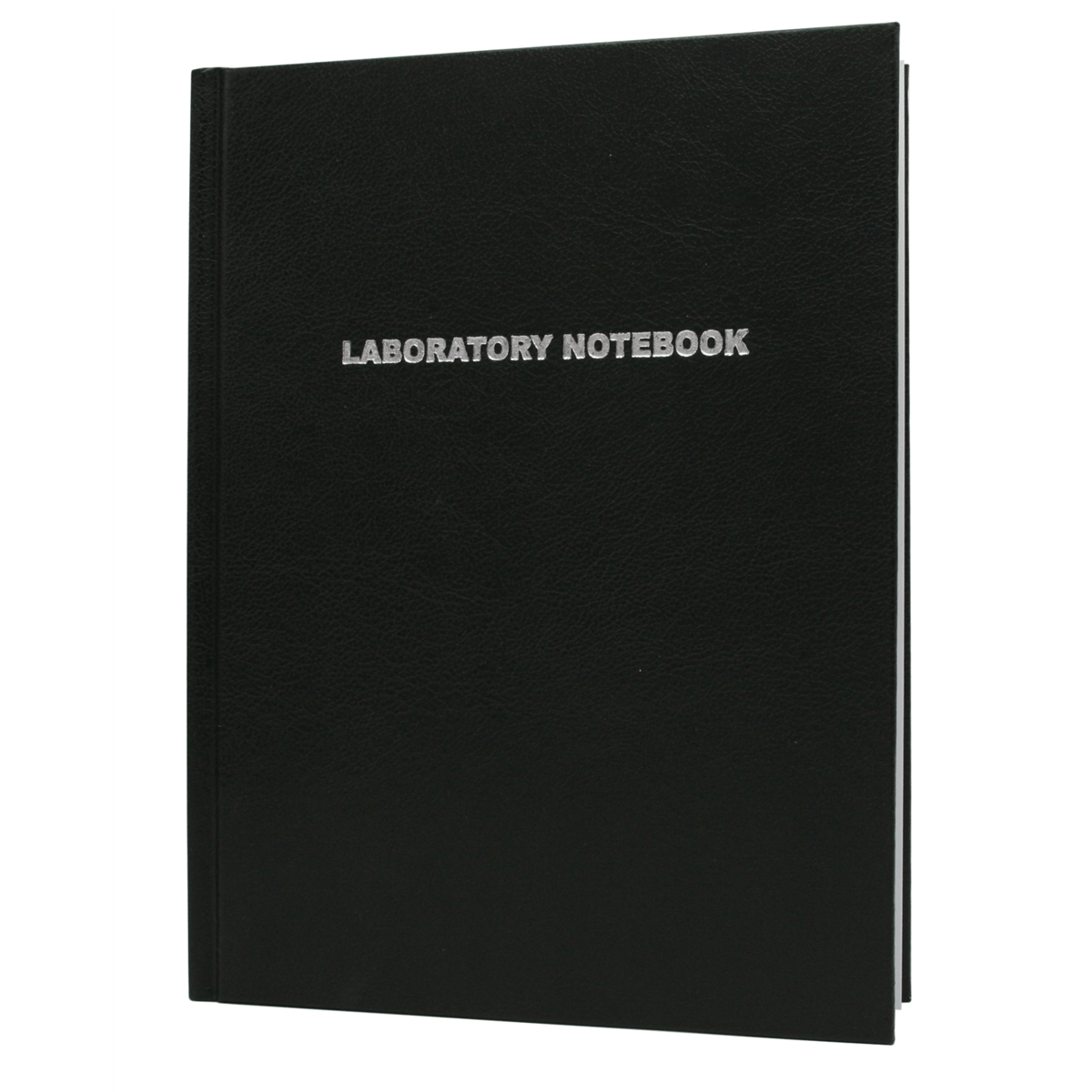 Laboratory Notebook, 100-pages, Lined, Black