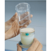 LabExact® Sterile Microbiological Filtration Monitor with 0.45 μm White Gridded MCE, 100 mL, 50/Pack