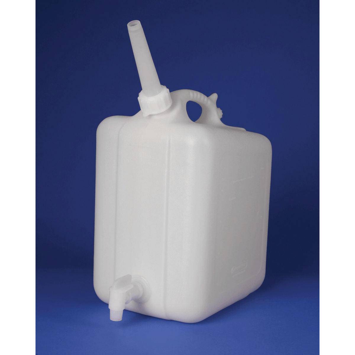 SP Bel-Art Polyethylene Jerrican w/ Spigot, 5L, Screw Cap, 1" ID Spout