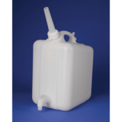 SP Bel-Art Polyethylene Jerrican w/ Spigot, 10L, Screw Cap, 3/4" ID Spout