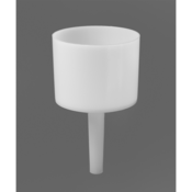 SP Bel-Art Polyethylene 1000 mL Single Piece Buchner Funnel