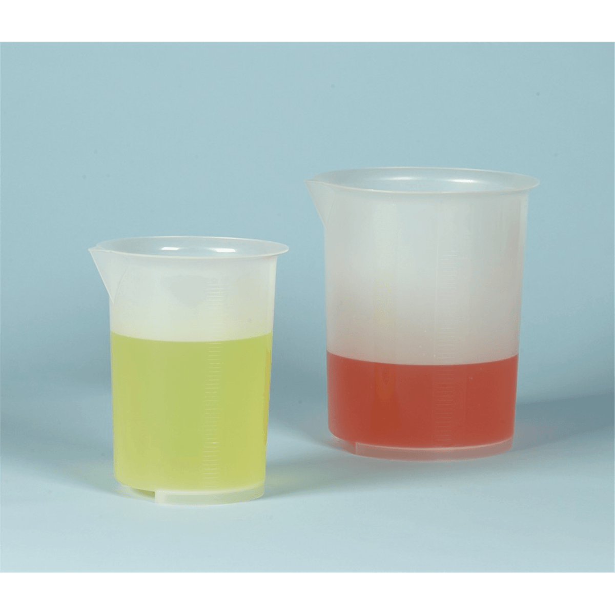 SP Bel-Art Large Volume 5000 mL Polypropylene Graduated Beaker, 100 mL Graduation