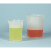 SP Bel-Art Large Volume 5000 mL Polypropylene Graduated Beaker, 100 mL Graduation