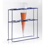SP Bel-Art Poxygrid Imhoff Cone Rack, 3 Places, 17 1/2" x 6 3/4" x 16"
