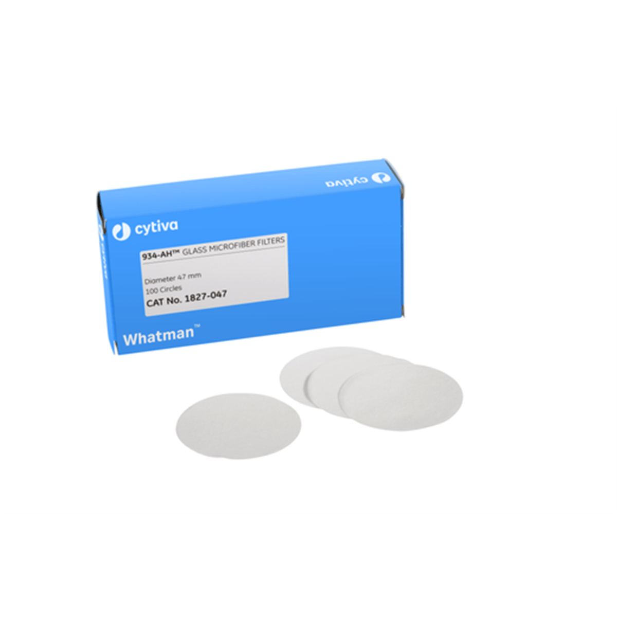 Whatman Grade 934-AH Filter for Total Suspended Solids Analysis, 47 mm circle 100/pk