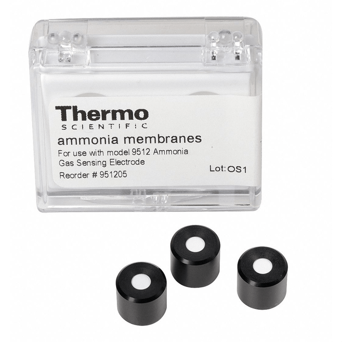 Thermo Scientific Orion Gas-Sensing ISE Membranes, Membrane Caps, 951205